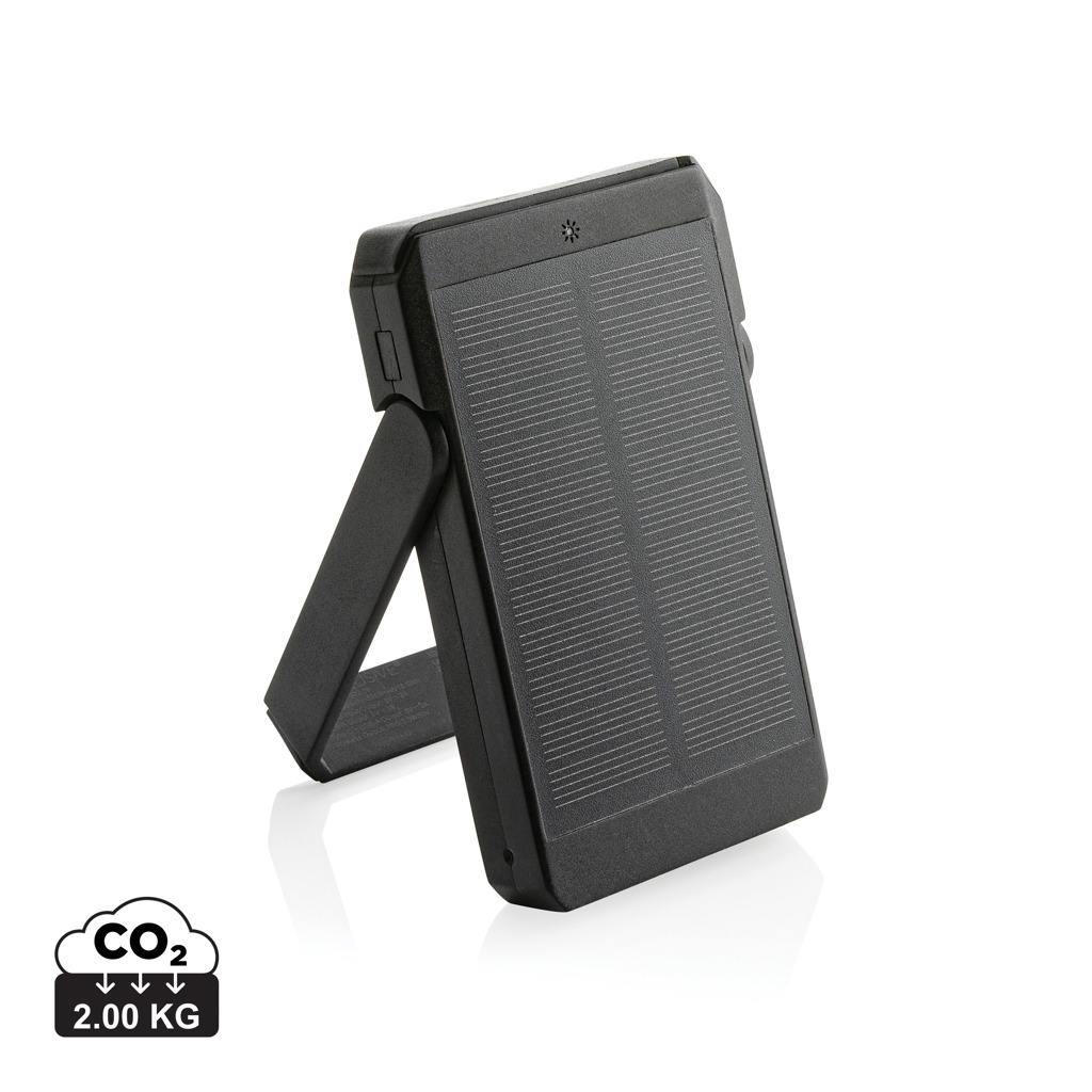 Cargador solar Skywave RCS rplastic 5000 mah 10W inalámbrica - Viaje - Mochilas corporativas personalizadas