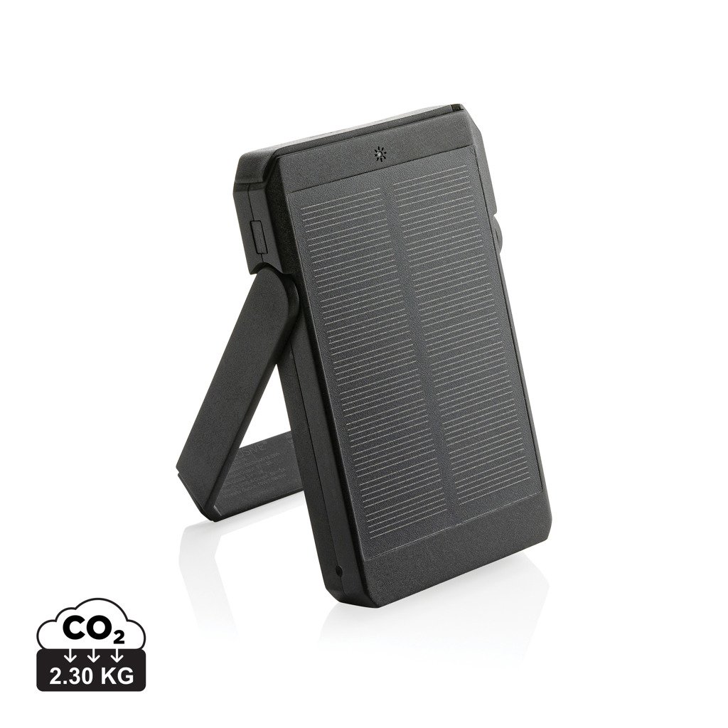 Cargador solar Skywave RCS rplastic 5000 mah 10W inalámbrica - Viaje - Mochilas corporativas personalizadas