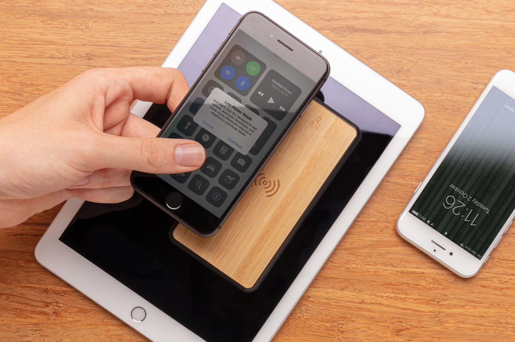 Powerbank inalámbrico 8000 mAh plástico reciclado RCS - Viaje - Mochilas corporativas personalizadas - imagen 8