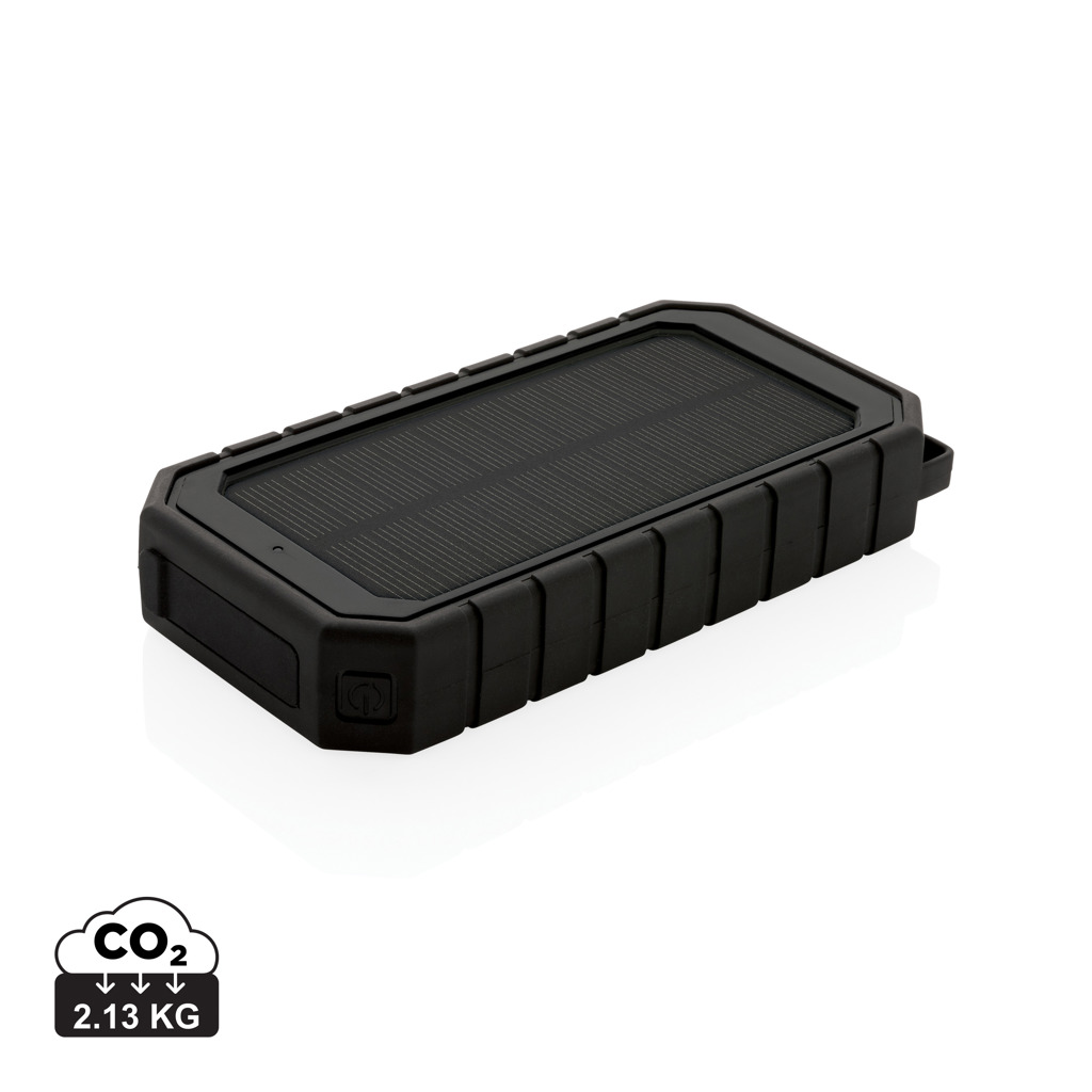 Cargador solar RCS plástico reciclado 10.000 mAh 10W - Viaje - Mochilas corporativas personalizadas