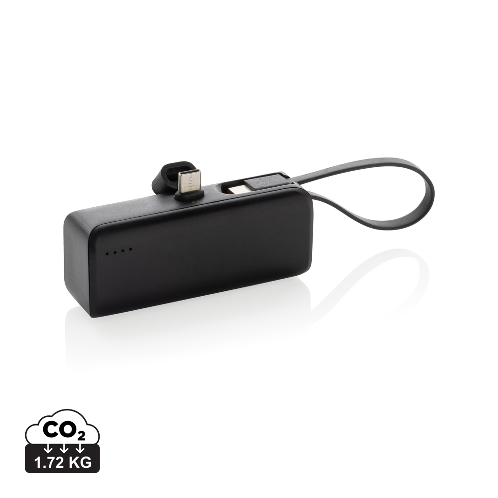 Powerbank Powerlink RCS plástico 3000 mah con conector USB C - Viaje - Mochilas Corporativas Personalizadas