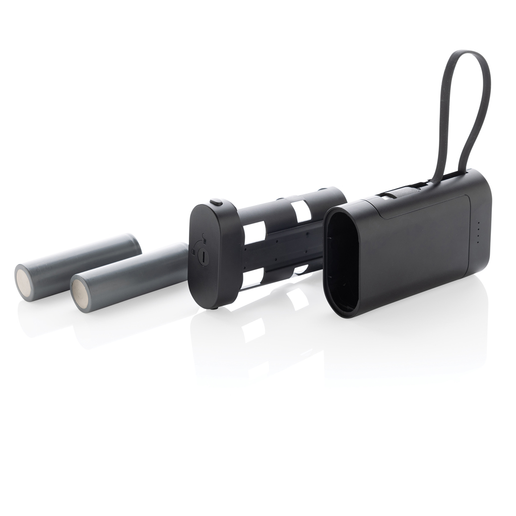 Powerbank con batería extraíble CycleCell de 10.000 mah - Viaje - Mochilas corporativas personalizadas - imagen 5