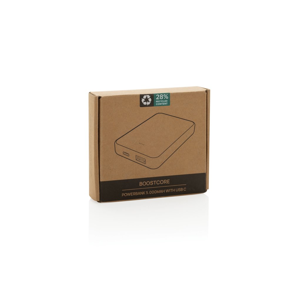 Powerbank Boostcore RCS plástico reciclado 5.000 mAh USB C - Viaje - Mochilas corporativas personalizadas - imagen 13