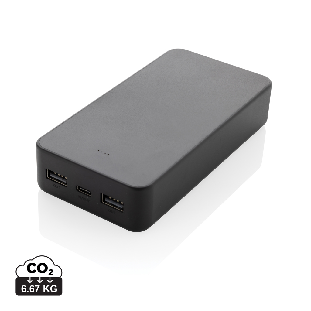 Powerbank Boostcore RCS plástico reciclado 20.000 mAh USB C - Viaje - Mochilas corporativas personalizadas