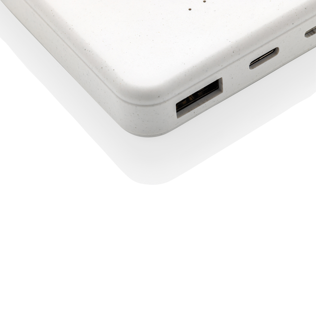 Powerbank inalámbrico 5W plástico RCS reciclado 5.000 mAh - Viaje - Mochilas Corporativas Personalizadas - imagen 5