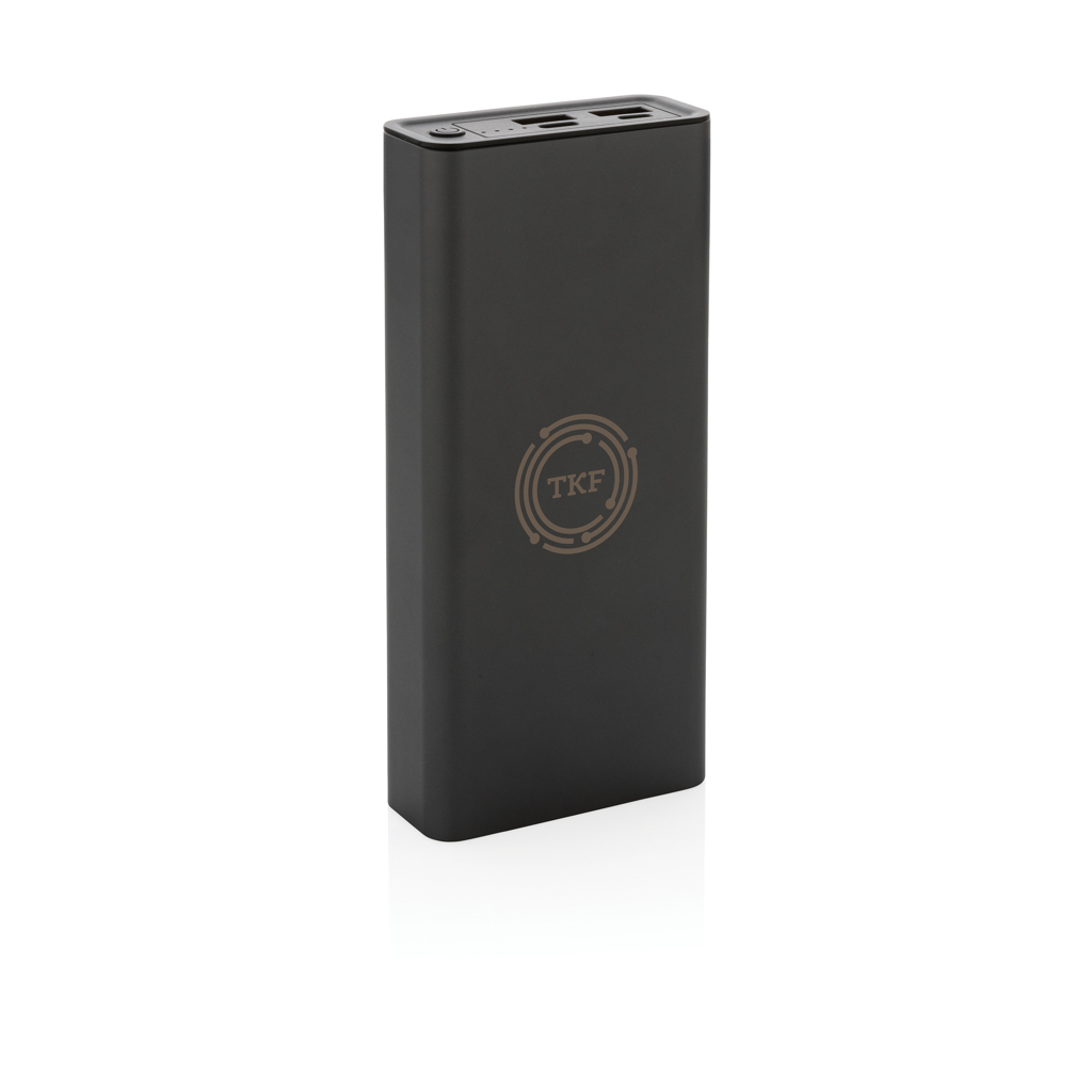 Powerbank Terra RCS 20W aluminio reciclado 20.000 mAh - Viaje - Mochilas corporativas personalizadas - imagen 6