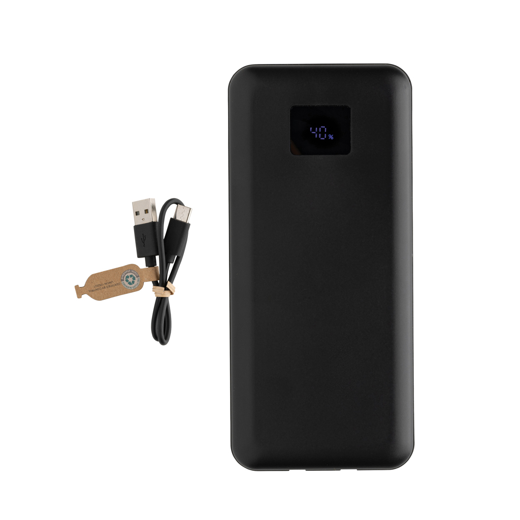 Powerbank Gridley 65W para ordenador RCS rplastic 20.000 mAh - Viaje - Mochilas corporativas personalizadas - imagen 5