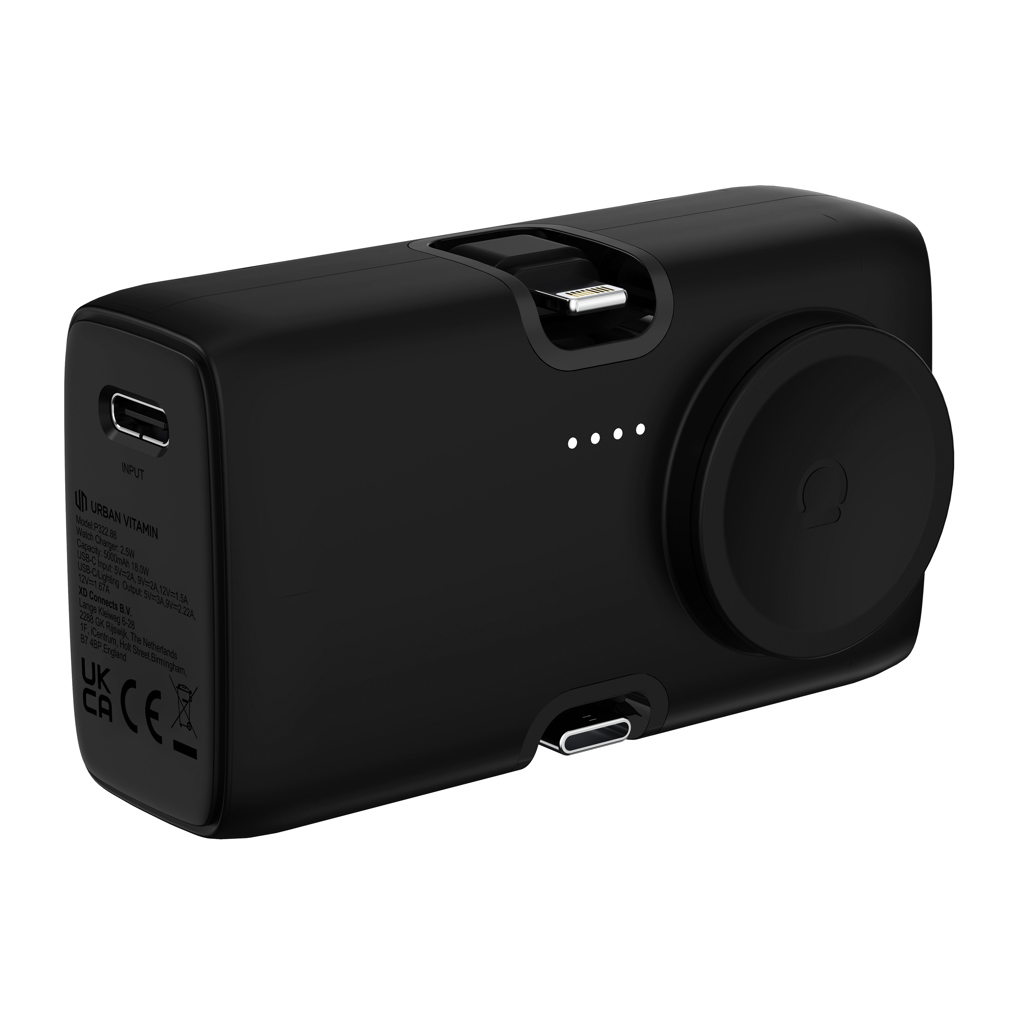 Powerbank/reloj PD Urban Vitamin San Diego plástico RCS - Viaje - Mochilas corporativas personalizadas - vista alternativa