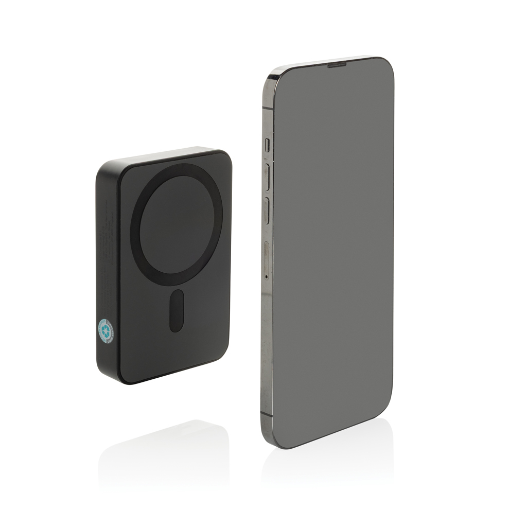 Batería magnética plástico reciclado Amporia RCS 10.000 mAh - Viaje - Mochilas corporativas personalizadas - imagen 3