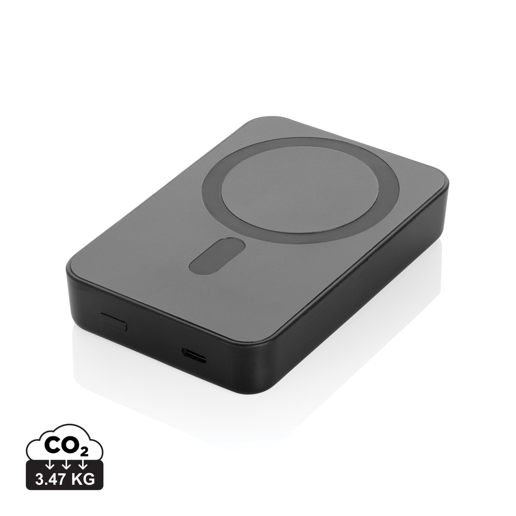 Batería magnética plástico reciclado Amporia RCS 10.000 mAh - Viaje - Mochilas Corporativas Personalizadas