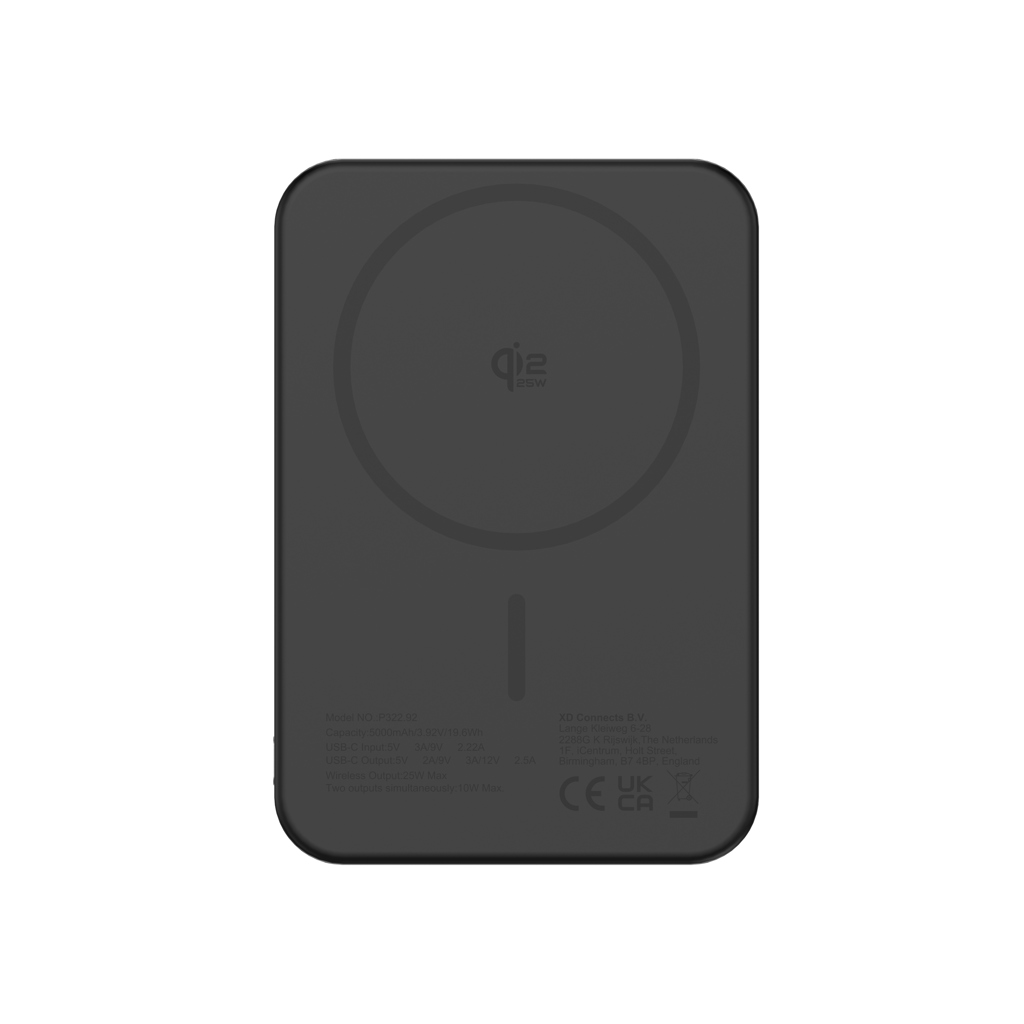 Powerbank magnética Urban Vitamin Pomona 5000 mAh Qi2.2 25W - Viaje - Mochilas corporativas personalizadas - imagen 9