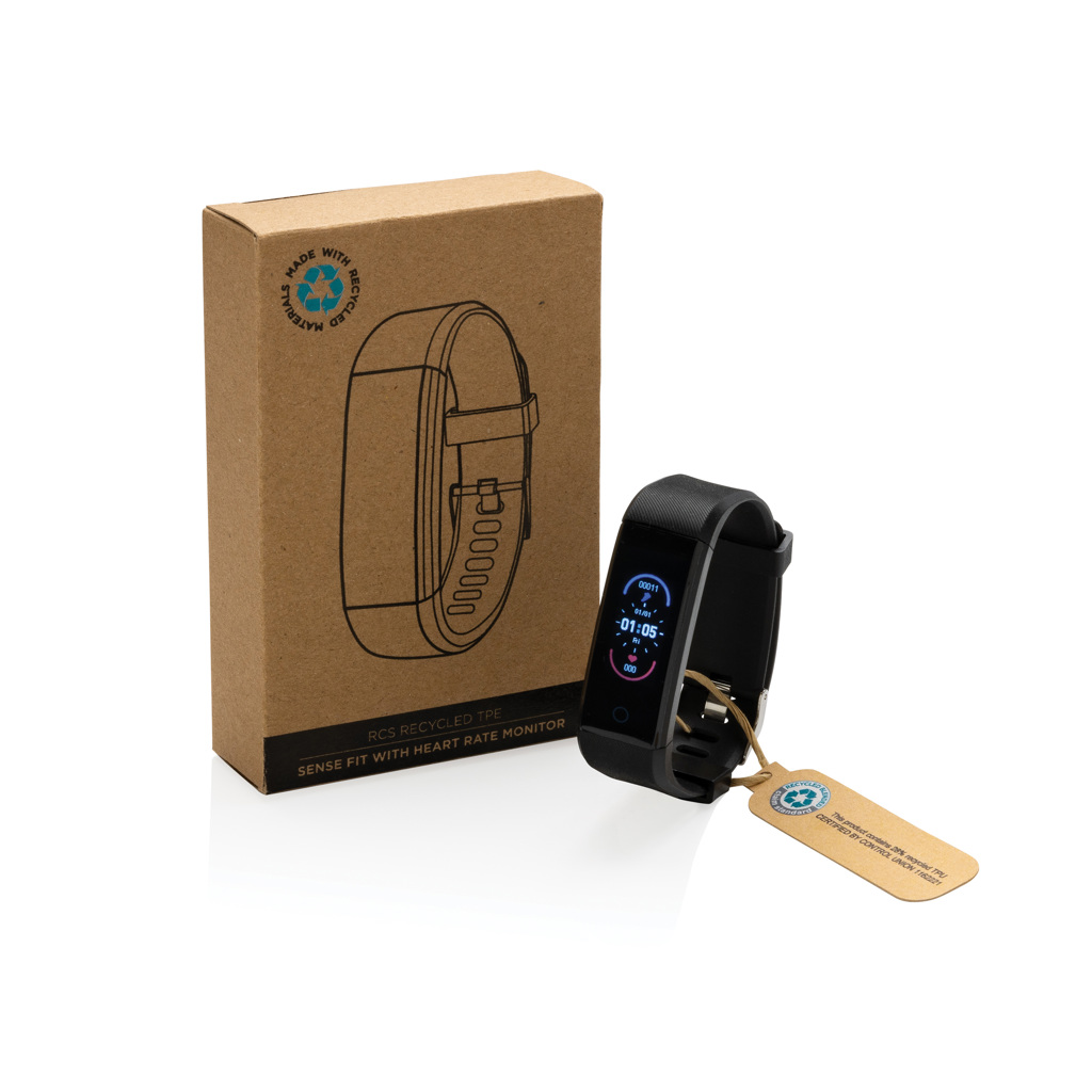 Pulsera Fit RCS reciclado TPU con pulsómetro - Oficina - Mochilas corporativas personalizadas - imagen 20