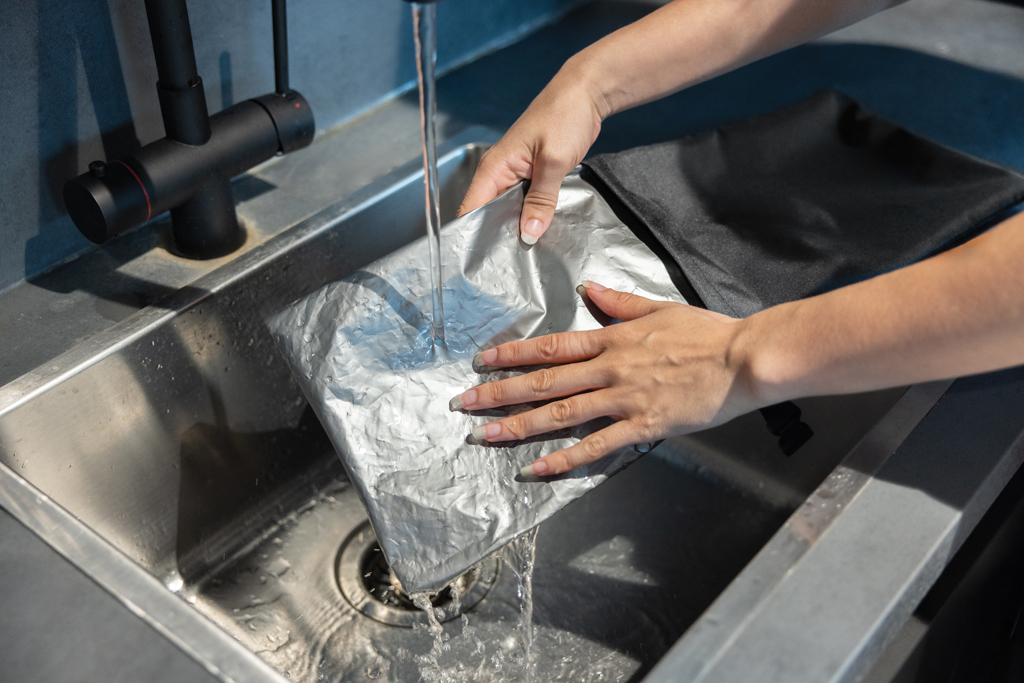 Nevera plegable Snackstrap AWARE™ RPET 30x20 cm - Viaje - Mochilas corporativas personalizadas - imagen 9