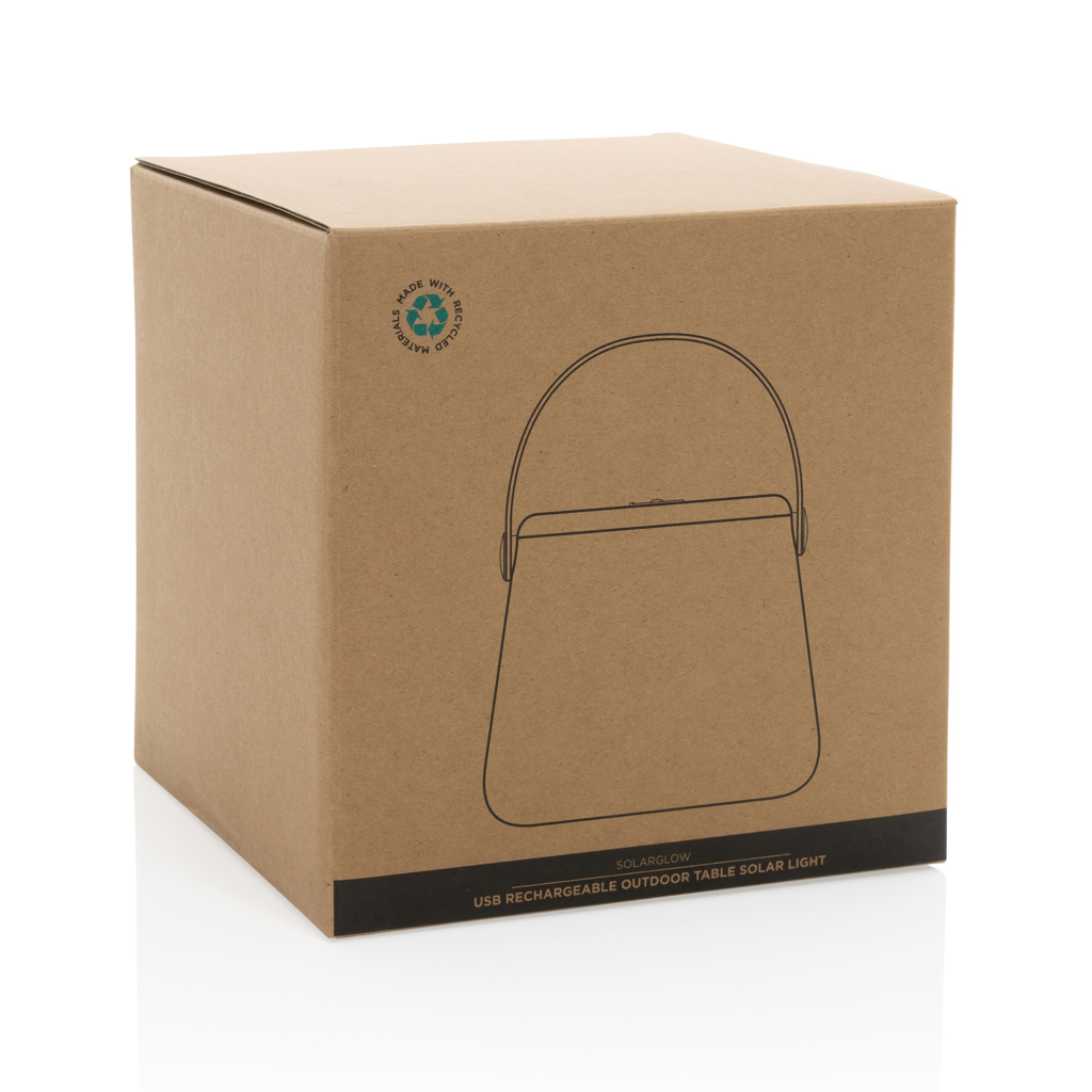 Luz exterior SolarGlow RCS de plástico reciclado recargable - Oficina - Mochilas corporativas personalizadas - imagen 12