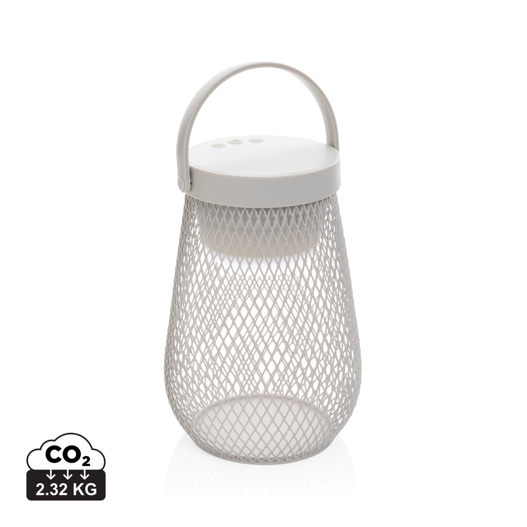 Lámpara de mesa Aurora recargable USB plástico reciclado RCS - Oficina - Mochilas corporativas personalizadas