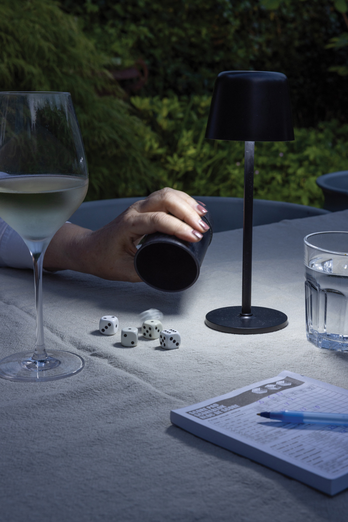 Lámpara de mesa Zenic RCS plástico reciclado recargable USB - Oficina - Mochilas corporativas personalizadas - imagen 9