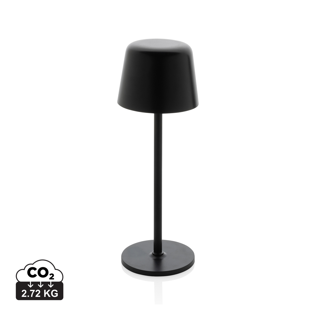 Lámpara de mesa Zenic RCS plástico reciclado recargable USB - Oficina - Mochilas Corporativas Personalizadas