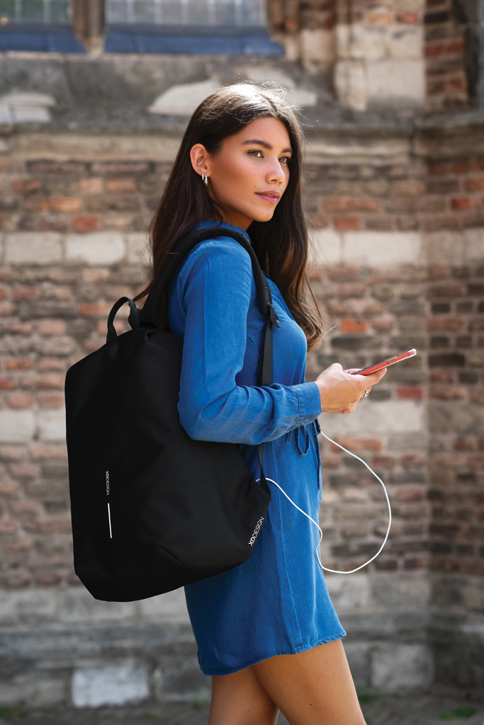 Bobby Soft, mochila antirrobo - Mochilas personalizadas - Mochilas corporativas personalizadas - imagen 18