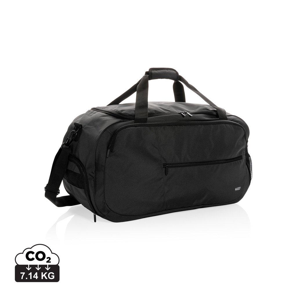 Bolsa de viaje deportiva Swiss Peak AWARE ™ RPET - Bolsas y Bolsos personalizados - Mochilas corporativas personalizadas