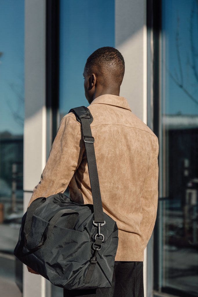 Bolsa de fin de semana KENTO URBAN nailon reciclado RCS - Bolsas y Bolsos personalizados - Mochilas corporativas personalizadas - imagen 9