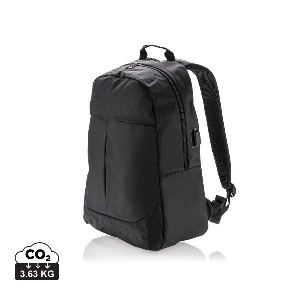 Mochila para portátil con USB - Mochilas personalizadas - Mochilas corporativas personalizadas