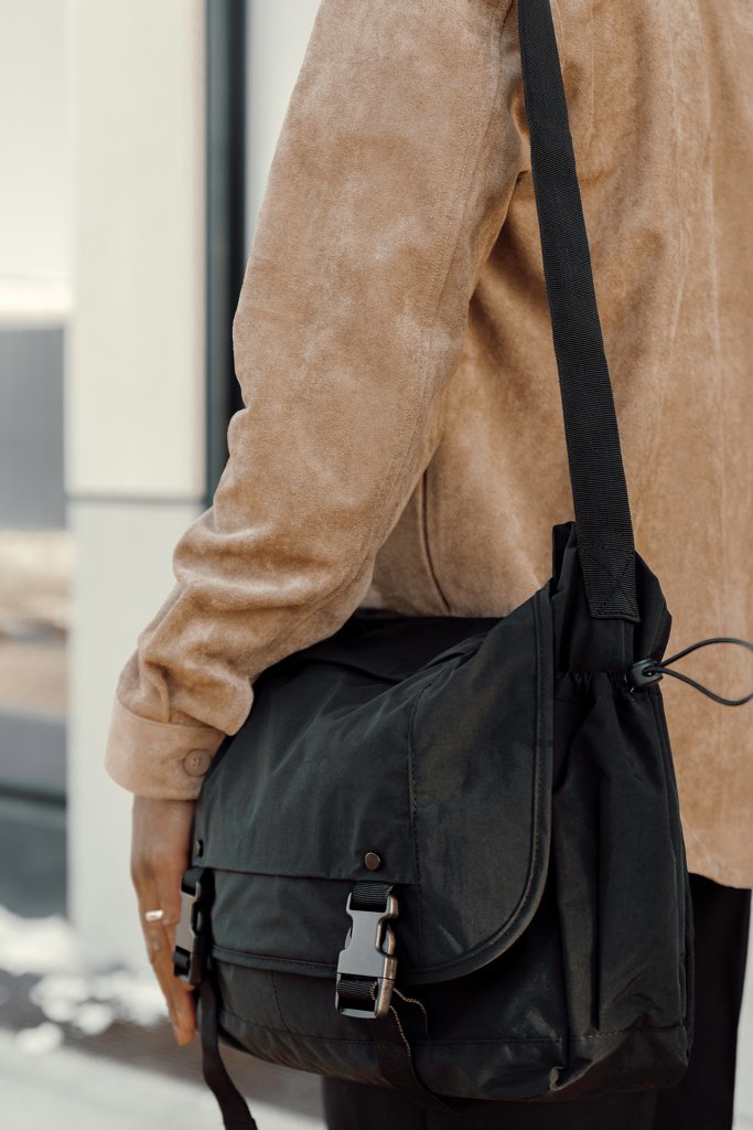 Bolsa bandolera KENTO URBAN RCS nailon reciclado 15,6 - Bolsas y Bolsos personalizados - Mochilas corporativas personalizadas - imagen 7