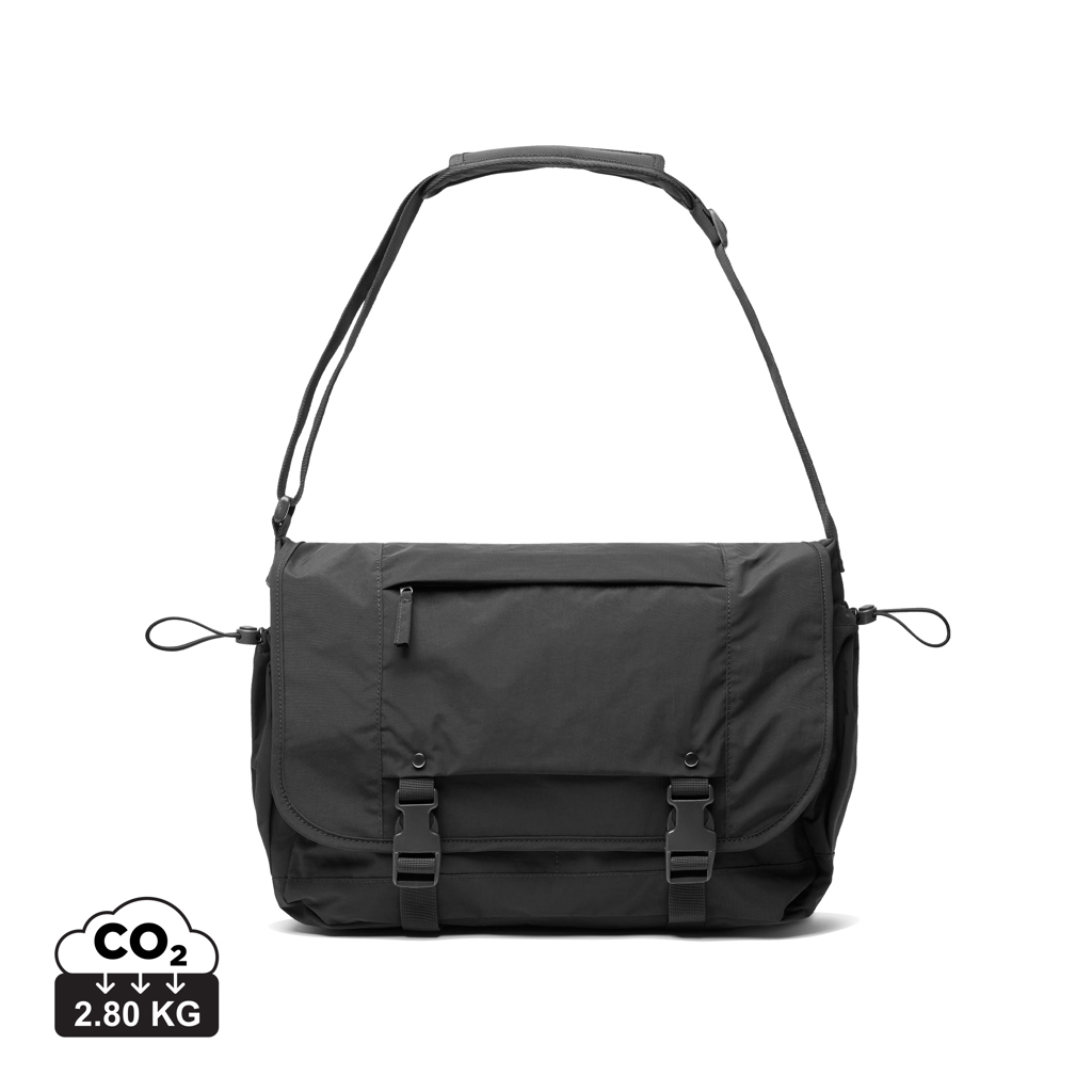 Bolsa bandolera KENTO URBAN RCS nailon reciclado 15,6 - Bolsas y Bolsos personalizados - Mochilas Corporativas Personalizadas