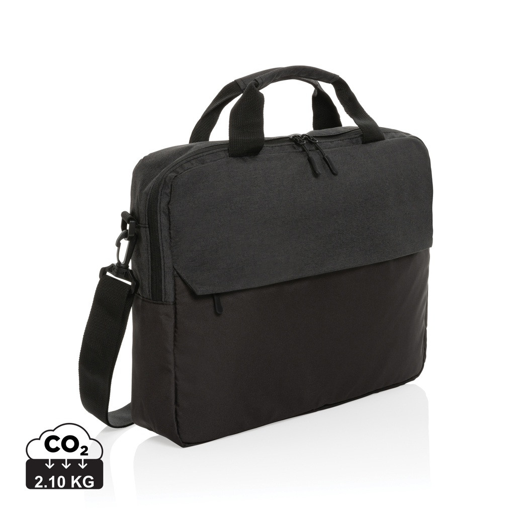 Maletín para portátil Kazu AWARE™ RPET de 15,6" - Mochilas Corporativas Personalizadas. Puntokat
