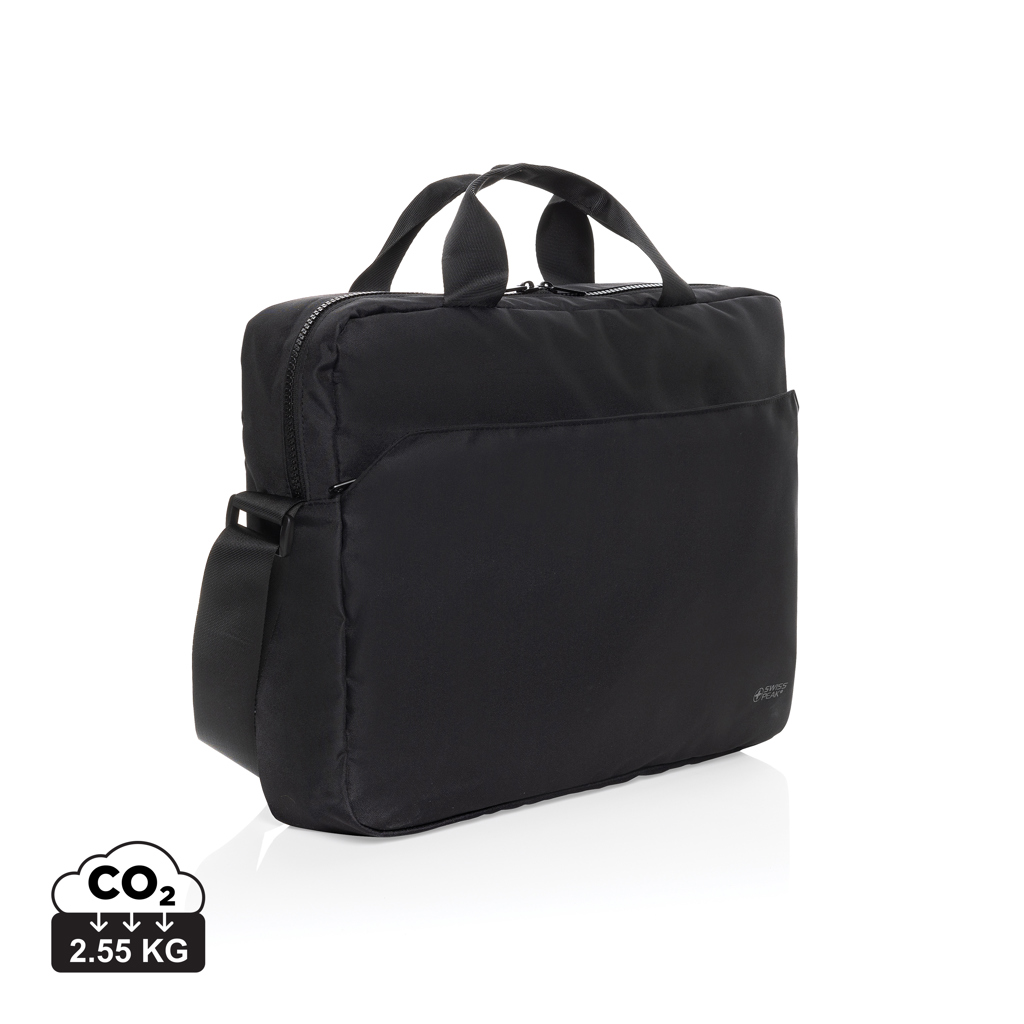 Maletín ordenador 15,6¨ Essential Swiss Peak AWARE™ - Maletines de ordenador portátil personalizados - Mochilas Corporativas Personalizadas