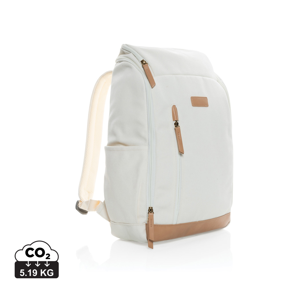 Mochila para ordenador portátil de 15" Impact AWARE™ 16 oz - Mochilas Corporativas Personalizadas. Puntokat