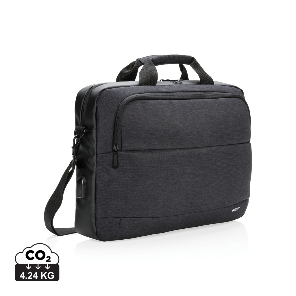 Maletín moderno para portátil 15" Swiss Peak - Mochilas Corporativas Personalizadas. Puntokat