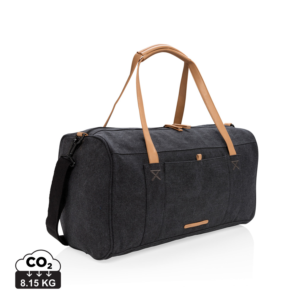 Bolsa de fin de semana de lona sin PVC - Mochilas Corporativas Personalizadas. Puntokat