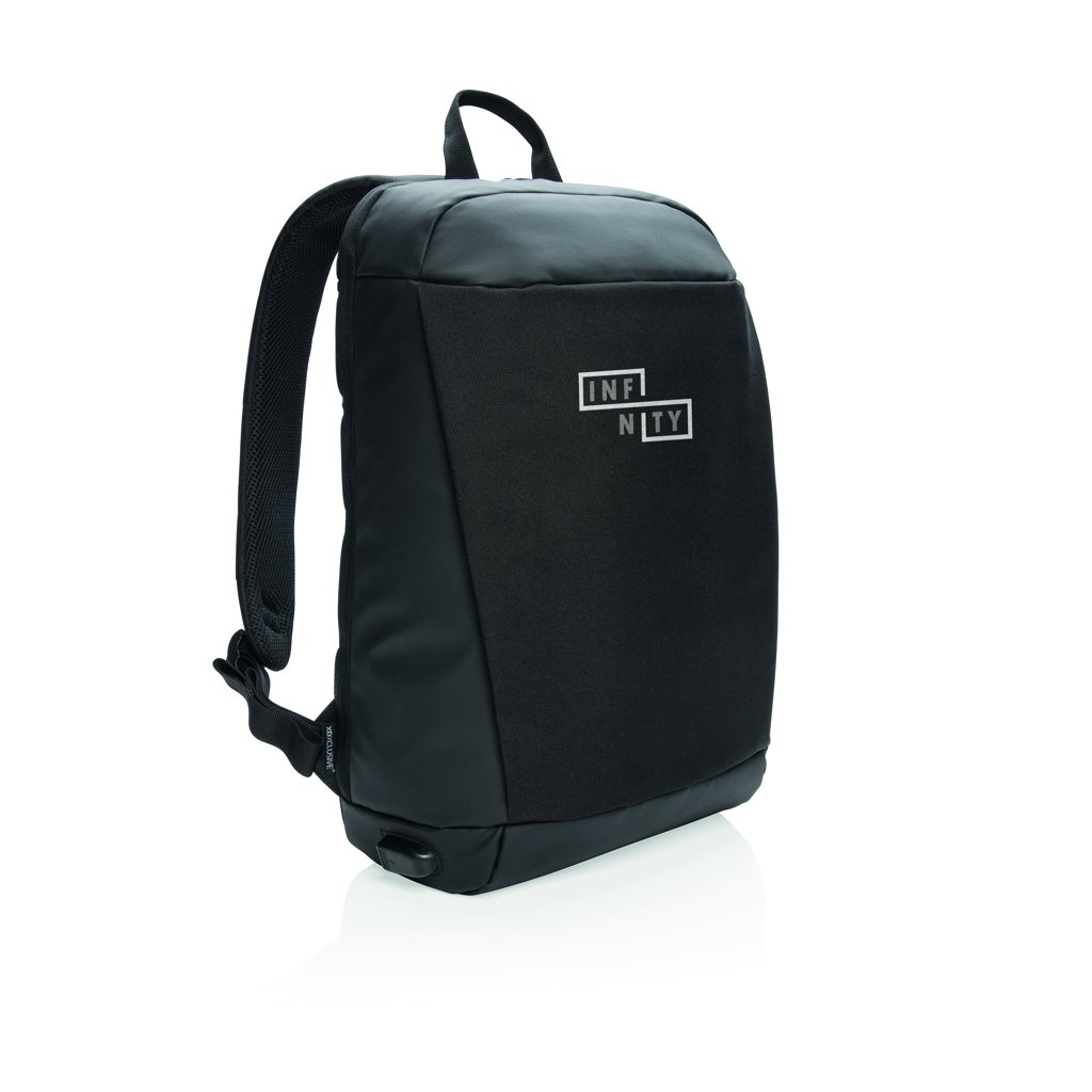 Mochila Madrid antirobo con RFID y USB sin PVC - Mochilas personalizadas - Mochilas corporativas personalizadas - imagen 9