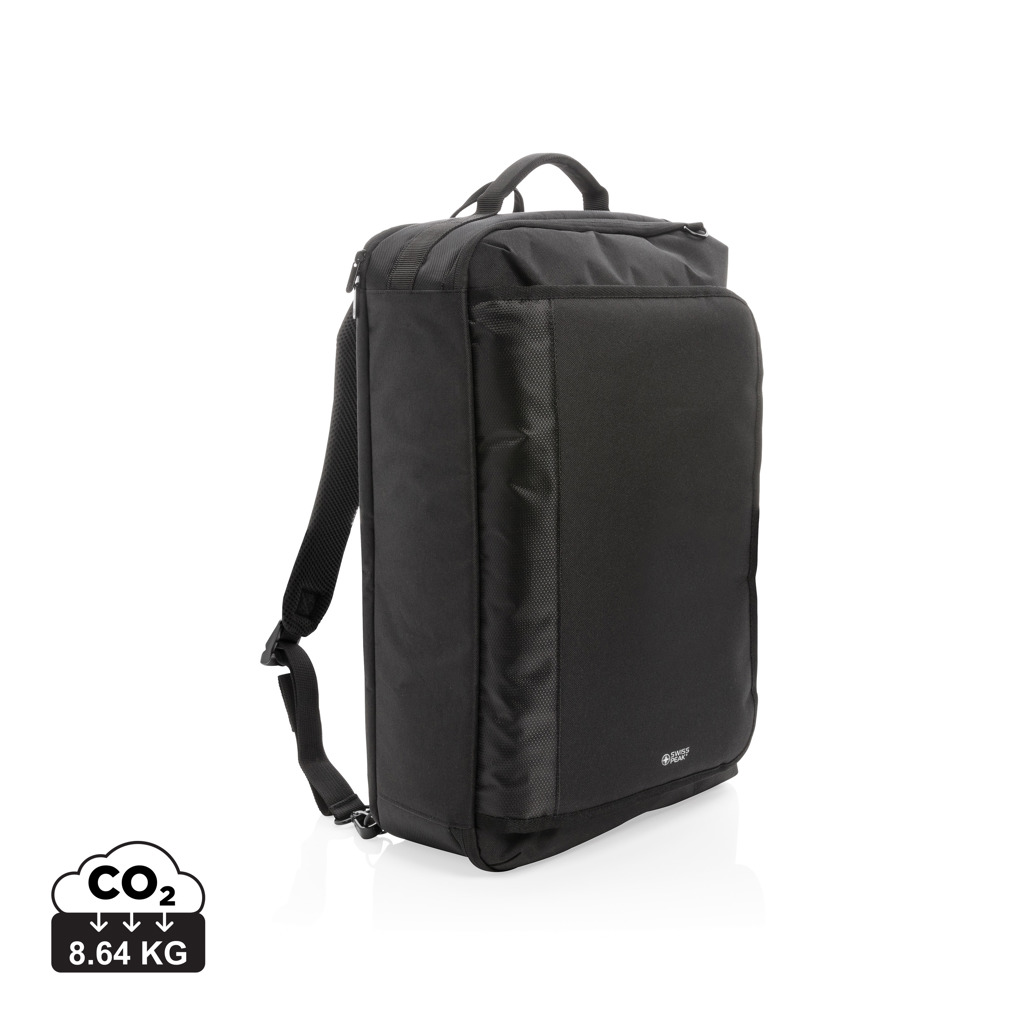 Mochila de viaje convertible Swiss Peak sin PVC - Mochilas Corporativas Personalizadas. Puntokat