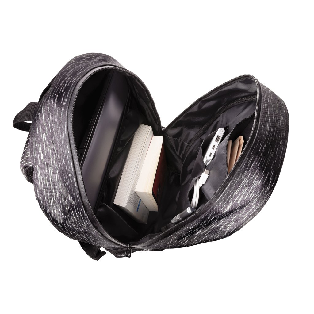 Mochila reflectante ordenador 15,6¨ AWARE™ RPET - Mochilas personalizadas - Mochilas corporativas personalizadas - imagen 7
