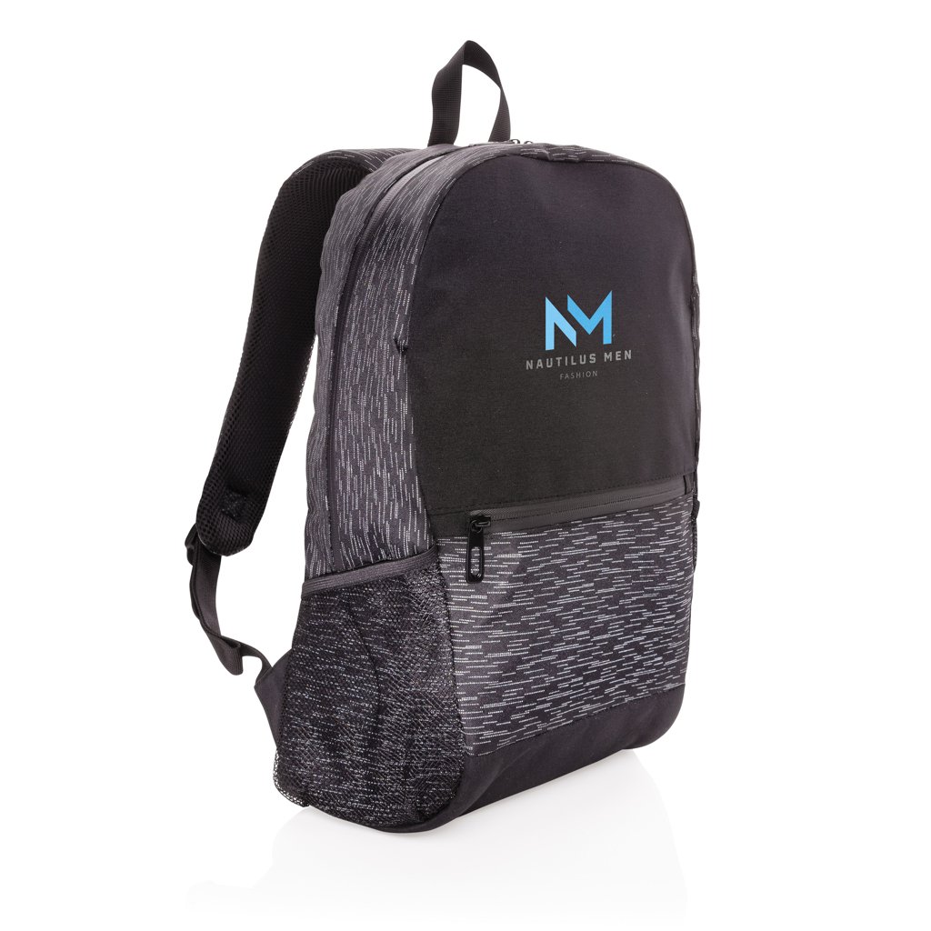 Mochila reflectante ordenador 15,6¨ AWARE™ RPET - Mochilas personalizadas - Mochilas corporativas personalizadas - imagen 8