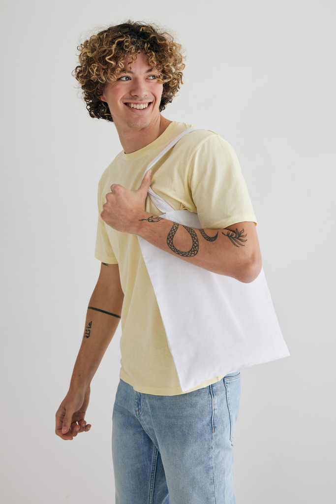 Tote de algodón reciclado 145gr Impact AWARE ™ - Bolsas y Bolsos personalizados - Mochilas corporativas personalizadas - imagen 7