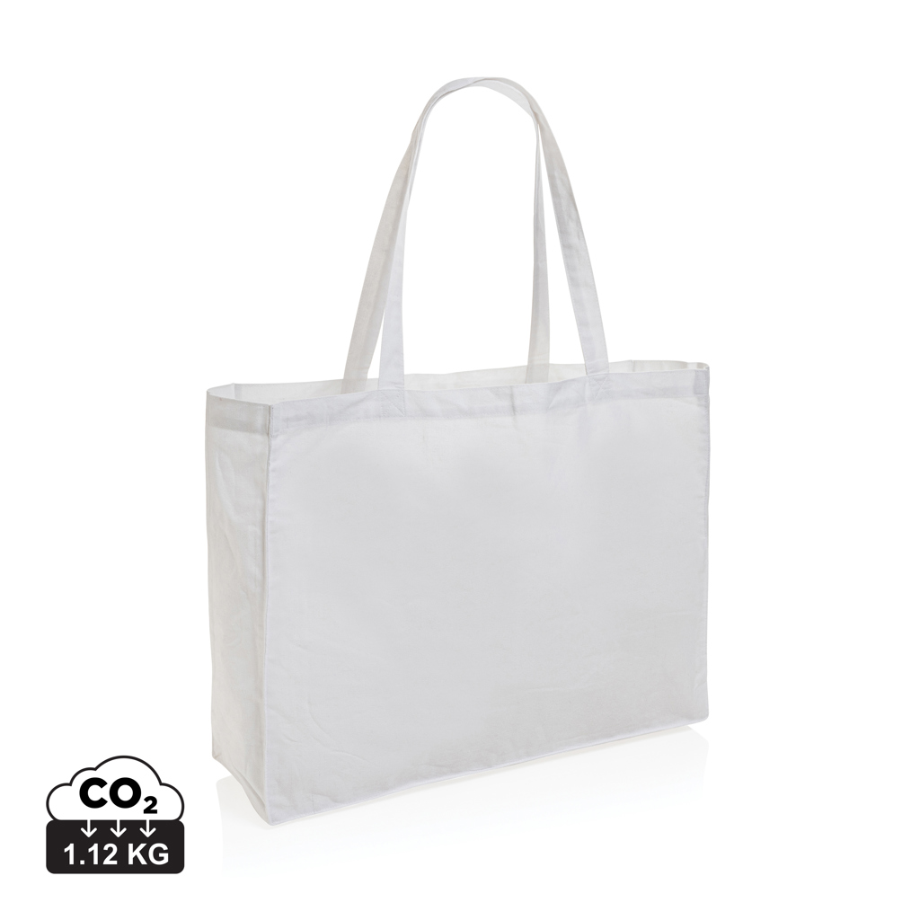Bolsa de compra de algodón reciclado 145gr Impact AWARE™ - Bolsas y Bolsos personalizados - Mochilas Corporativas Personalizadas