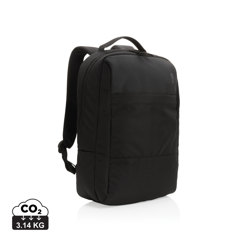 Mochila Swiss Peak AWARE™ RPET de 15,6" - Mochilas Corporativas Personalizadas. Puntokat