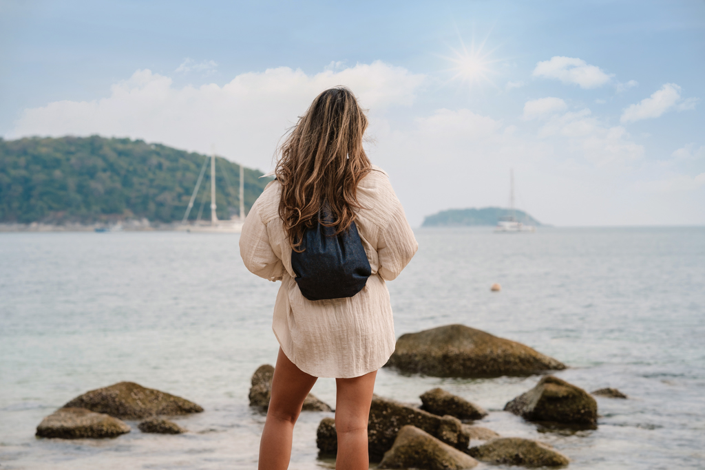 Mochila con cordón reciclada Impact AWARE™ - Viaje - Mochilas corporativas personalizadas - imagen 7