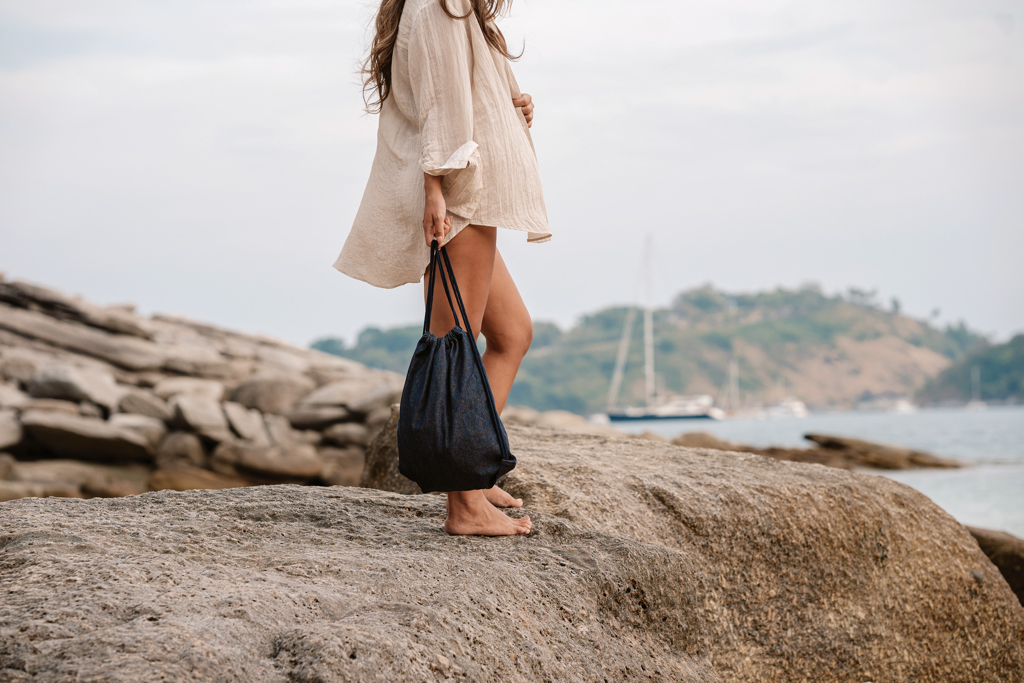 Mochila con cordón reciclada Impact AWARE™ - Viaje - Mochilas corporativas personalizadas - imagen 8