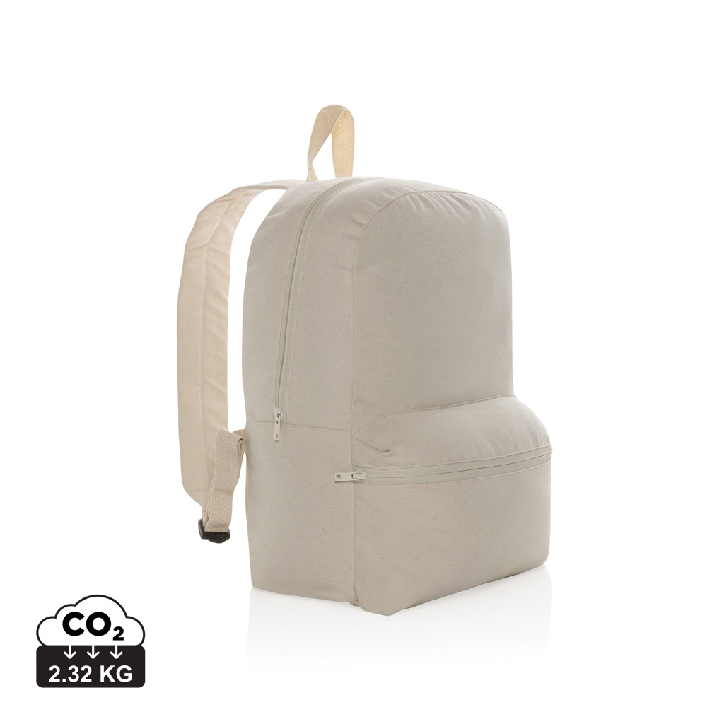 Mochila de lona Impact Aware™ de 285 g/m² sin teñir - Mochilas Corporativas Personalizadas. Puntokat