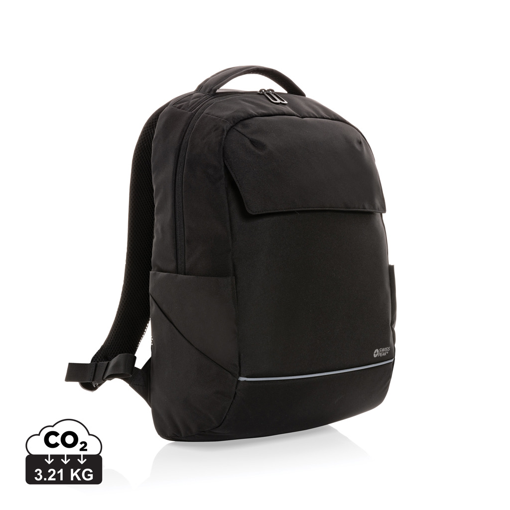 Mochila para portátil de 15,6" Swiss Peak Brooke AWARE™ RPET - Mochilas Corporativas Personalizadas. Puntokat