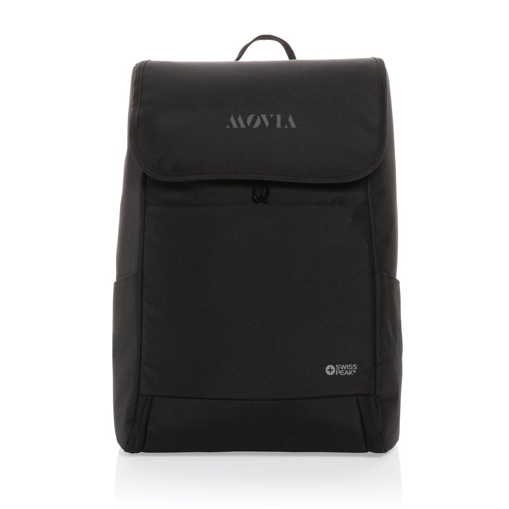 Mochila Swiss Peak Fern AWARE™ RPET con cremallera integral - Mochilas personalizadas - Mochilas corporativas personalizadas - imagen 9