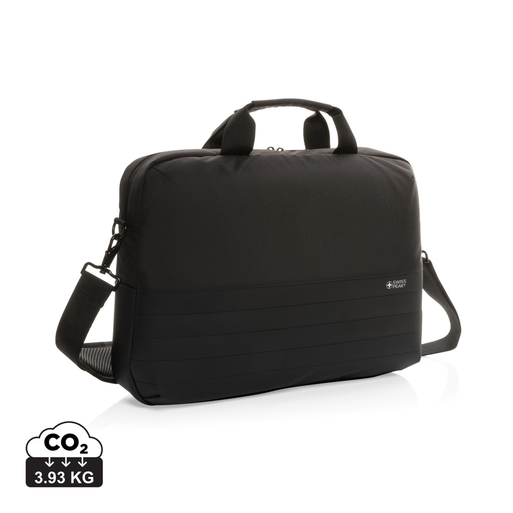 Maletín para portátil 15,6" Swiss Peak AWARE™ RFID - Mochilas Corporativas Personalizadas. Puntokat