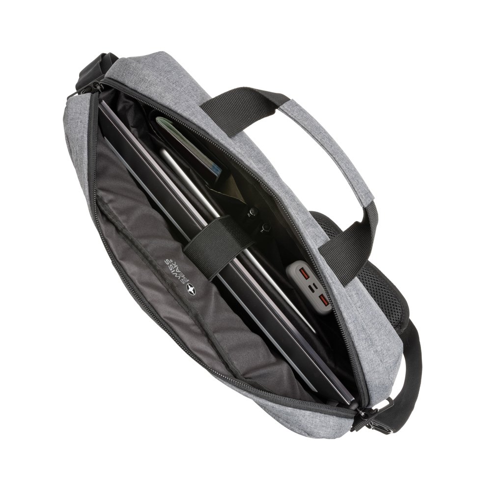 Maletín para portátil 15,6" Swiss Peak AWARE™ RFID - Maletines de ordenador portátil personalizados - Mochilas corporativas personalizadas - imagen 5