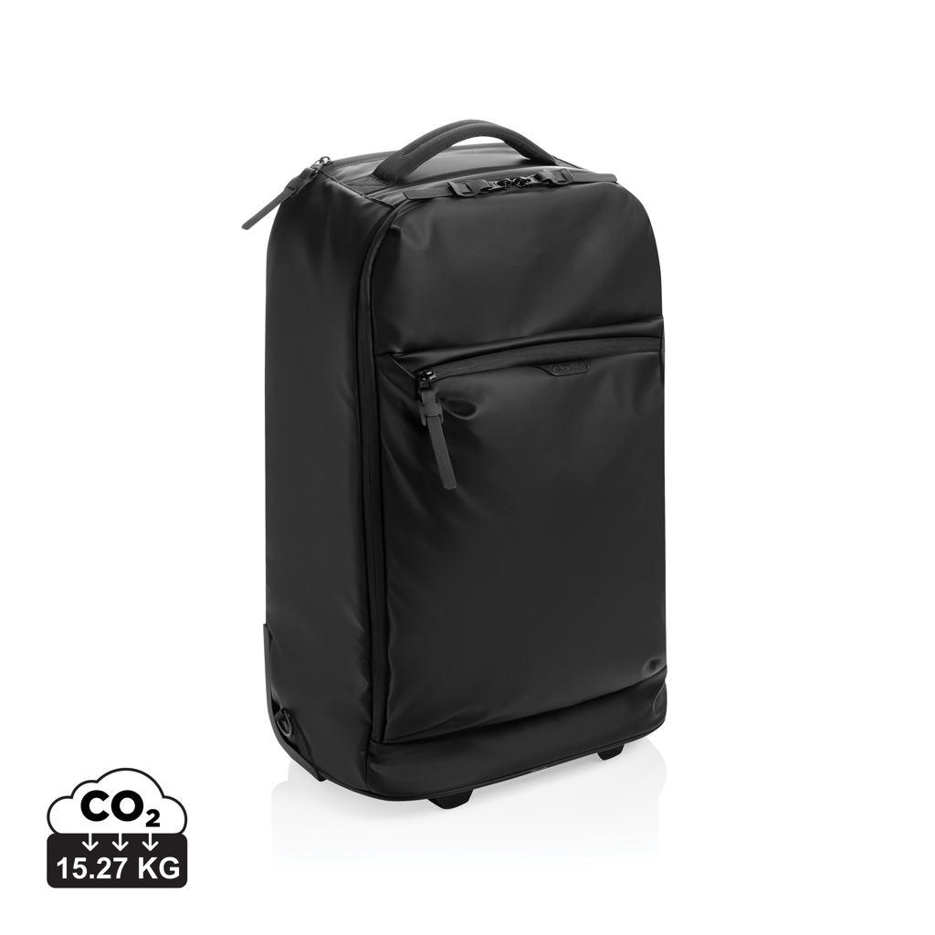 Mochila con ruedas Swiss Peak OSLO RCS apta para cabina - Trolleys personalizados - Mochilas Corporativas Personalizadas