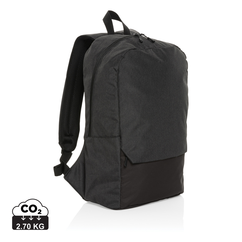 Mochila básica para portátil de 15,6" Kazu AWARE™ RPET - Mochilas Corporativas Personalizadas. Puntokat