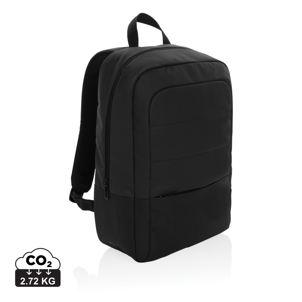 Mochila básica para portátil Armond AWARE™ RPET de 15,6" - Mochilas Corporativas Personalizadas. Puntokat