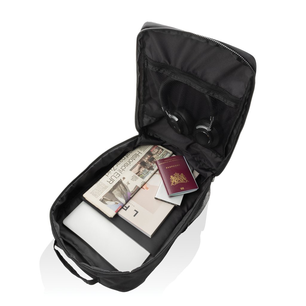 Mochila para portátil 15" Swiss Peak Aware™ RPET Essential - Mochilas personalizadas - Mochilas corporativas personalizadas - imagen 8